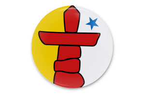 Nunavut Flag Vector Art flag