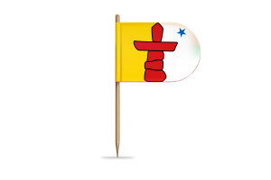 Nunavut Flag for Desk, Table flag