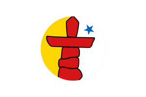 Nunavut Flag Circle Vector Free flag