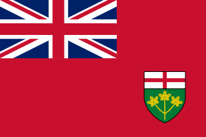 Flag of Ontario flag