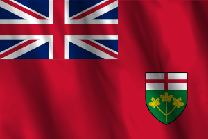 National Flag of Ontario flag
