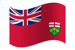 Ontario Flag flag