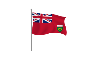 Ontario Flag Clipart flag