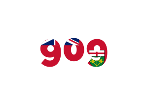 Ontario Area Code flag
