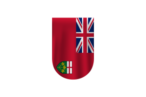 Ontario Flag Vector Free Dowanlod (SVG, PNG) flag