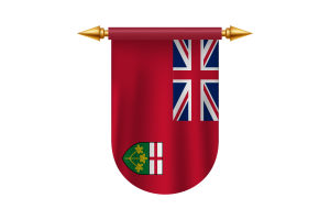 Ontario Flag Emblem Vector Images flag