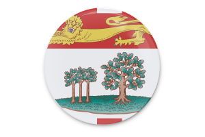 Prince Edward Island Flag Vector Art flag