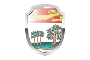 Prince Edward Island Shield Logo flag