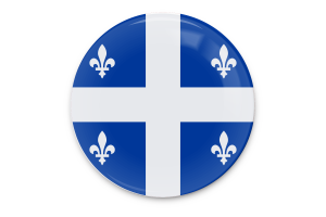 Quebec Flag Vector Art flag