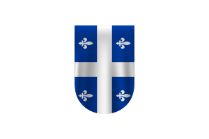 Quebec Flag Vector Free Dowanlod (SVG, PNG) flag