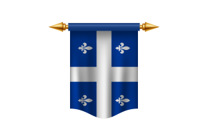 Quebec Flag Royal Banner flag
