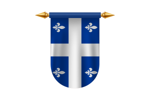Quebec Flag Emblem Vector Images flag