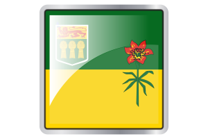Saskatchewan Flag Square icon flag