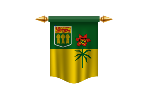 Saskatchewan Flag Royal Banner flag