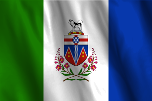 National Flag of Yukon flag