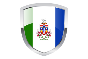 National Flag of Yukon Clipart flag