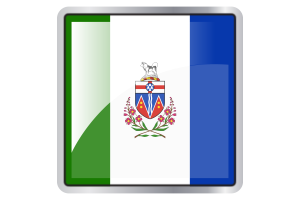 Yukon Flag Square icon flag