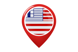 Lethbridge Flag Map Pin Icon flag