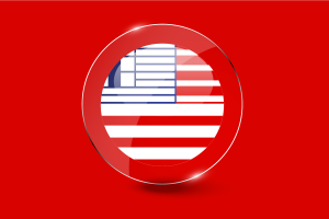 Lethbridge Flag Glossy Round Button flag