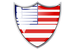 Shield with Flag of Lethbridge flag