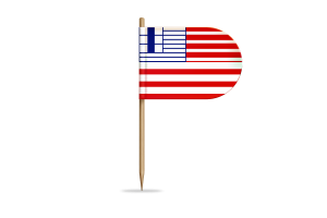 Lethbridge Flag for Desk, Table flag