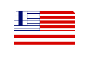 Lethbridge Flag Rounded Rectangle Vector Illustration flag