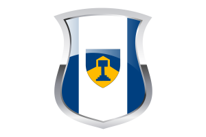 Dawson Creek Pride Flag flag