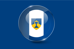 Dawson Creek Flag Glossy Round Button flag