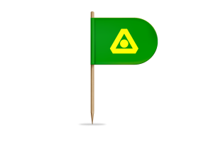 Delta-Flagge für Schreibtisch, Tisch flag