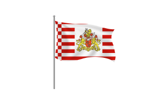 Senate of Bremen Flag Clipart flag