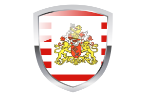 National Flag of Senate of Bremen Clipart flag