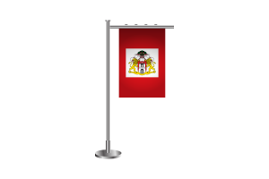 3d Senate of Hamburg Standing Flag flag