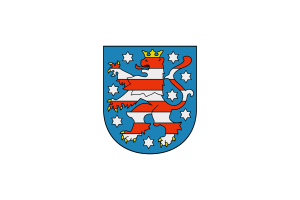 Emblem of Thuringia flag