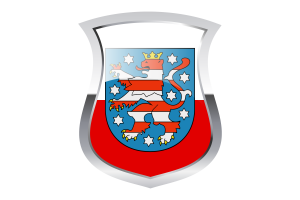 Thuringia Pride Flag flag