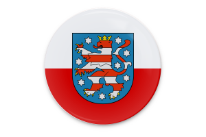 Thuringia Flag Vector Art flag