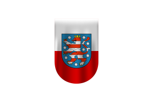 Thuringia Flag Vector Free Dowanlod (SVG, PNG) flag