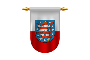 Thuringia Flag Emblem Vector Images flag
