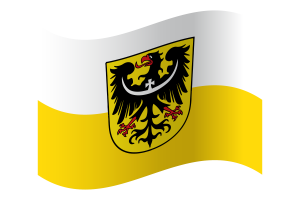 Silesian Flag flag