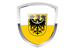National Flag of Silesian Clipart flag