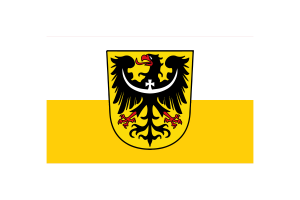 Silesian Flag Vector Illustration flag