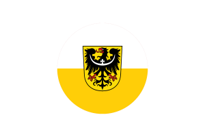 Silesian Flag Circle Vector Free flag