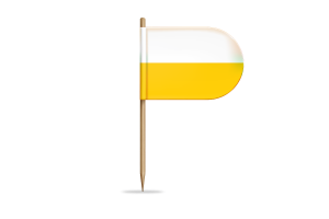 Silesian Flag for Desk, Table flag
