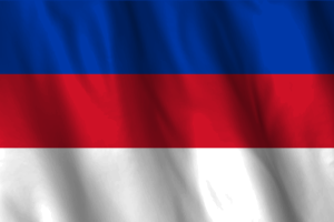 National Flag of Sorbs flag