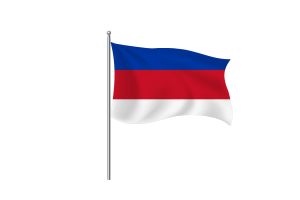 Sorbs Flag Clipart flag