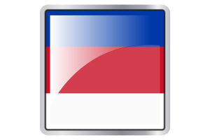 Sorbs Flag Square icon flag