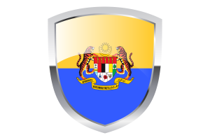 National Flag of Deputy Yang di-Pertuan Agong Clipart flag