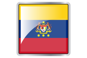 Federal Territories Flag Square icon flag