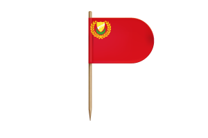 Kedah Flag for Desk, Table flag