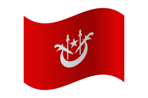 Kelantan Flag Clipart flag