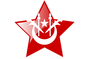 Kelantan Flag Square icon flag
